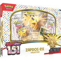 Pokémon TCG: Scarlet & Violet - 151 Zapdos ex Collection - PRE-ORDER (Releases 10/6)