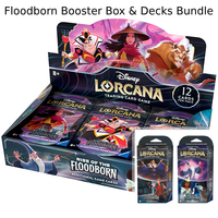 Lorcana TCG: Rise of the Floodborn Booster Box & Starter Deck Bundle
