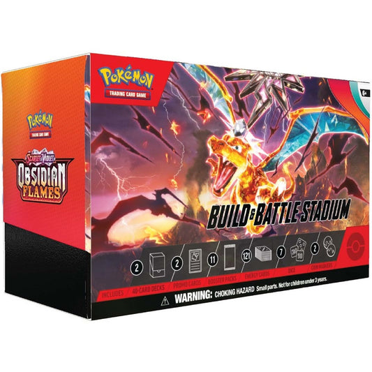 Pokémon TCG: Scarlet & Violet - Obsidian Flames Build & Battle Stadium