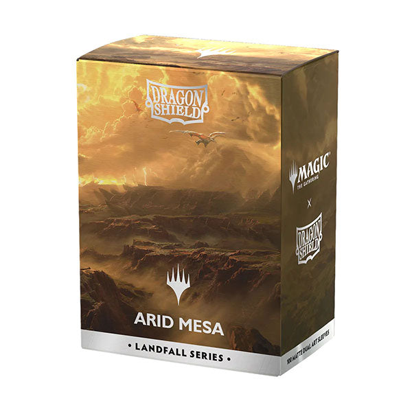 Dragon Shield Card Sleeves - MTG Landfall Series - Arid Mesa Art Dual Matte