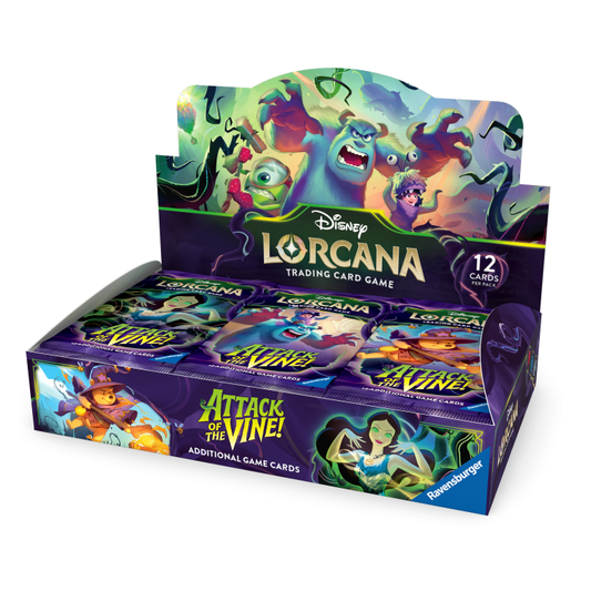 Lorcana TCG: Attack of the Vine! Booster Box - PRE-ORDER (Dates in Description)