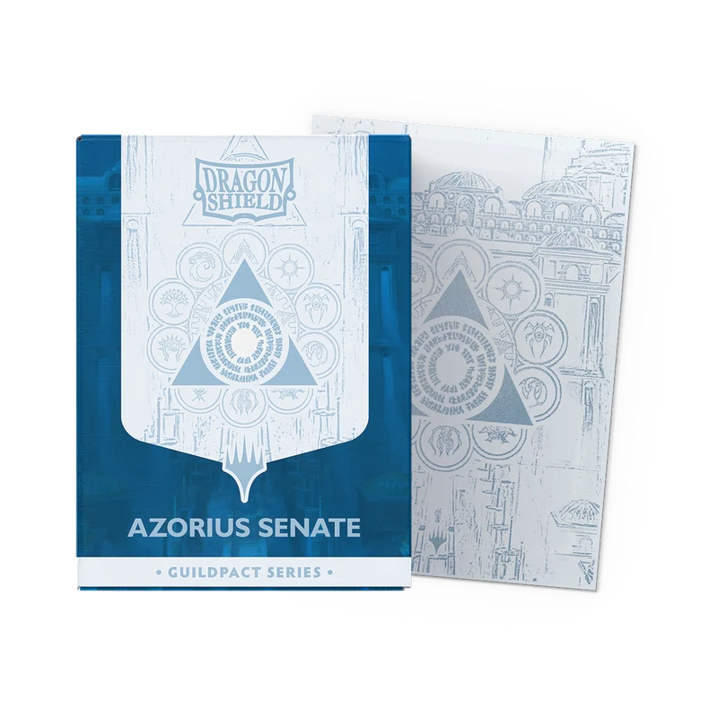 Dragon Shield Card Sleeves - Dual Matte Art - Guildpact Series - Azorius Senate