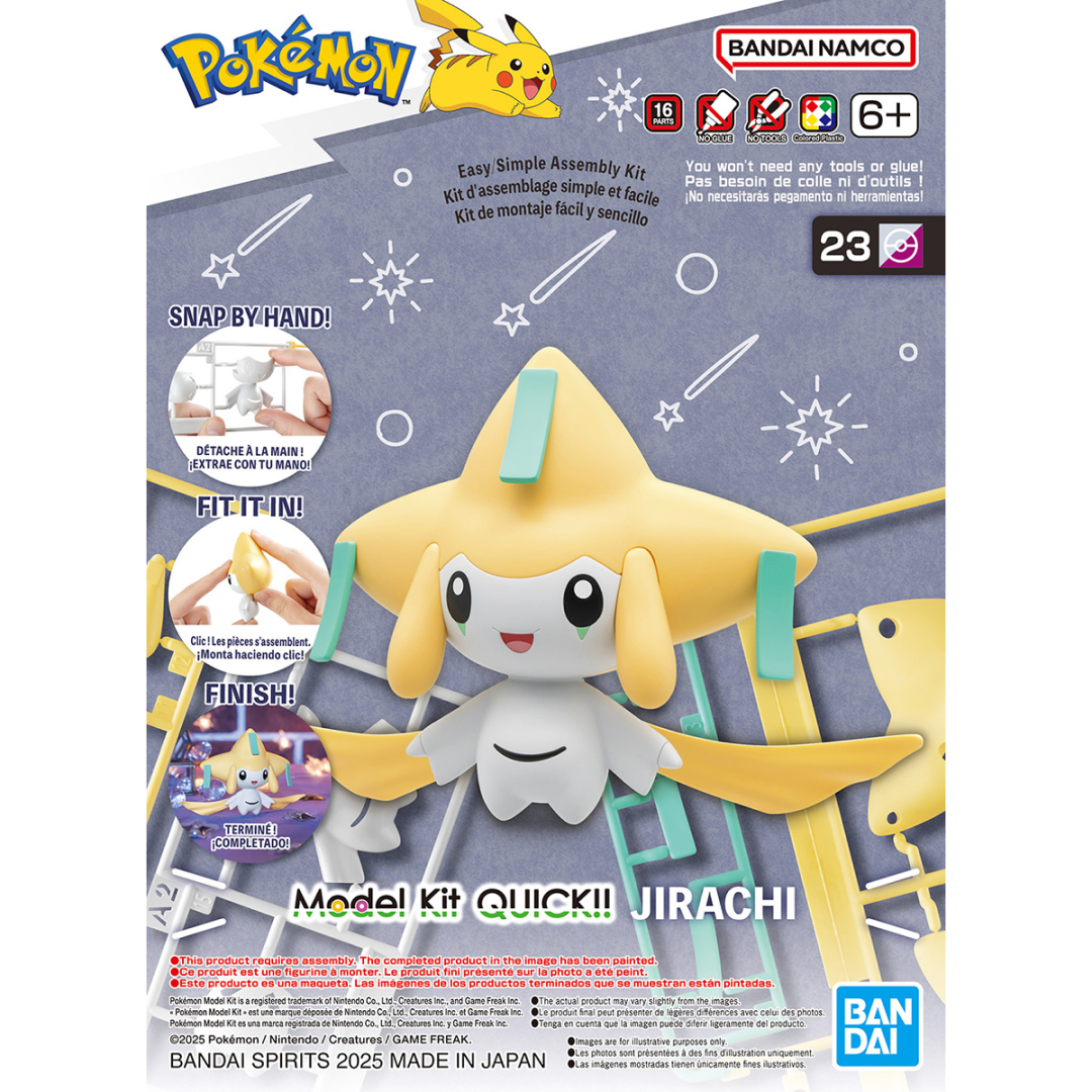 Bandai Hobby - Pokémon Model Kit: Quick! - Jirachi
