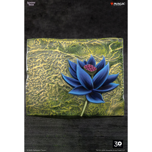 Gatherers' Tavern - Magic the Gathering - Black Lotus Relief Sculpture
