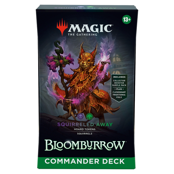 Magic: The Gathering - Bloomburrow Commander Deck - Squirrel Army - PRE-ORDER (Releases 8/2/2024)