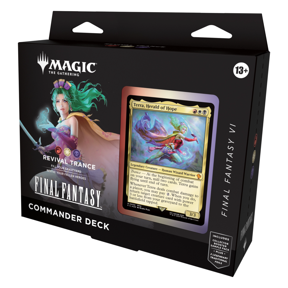 Magic: The Gathering: Universes Beyond - Final Fantasy Commander Deck (Variants)