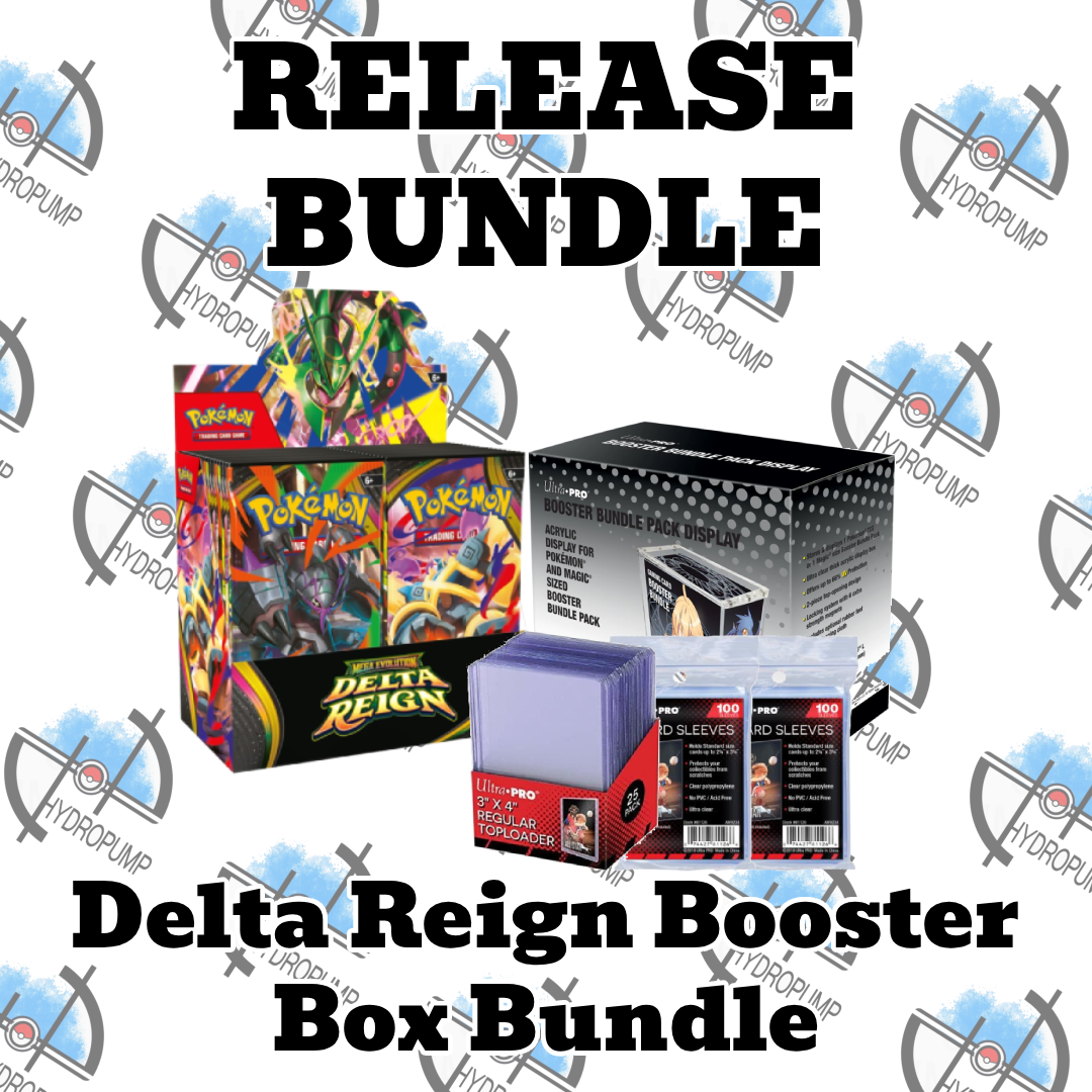 [ONLINE ONLY] Pokémon TCG: Mega Evolution 06 - Delta Reign Booster Box Bundle - PRE-ORDER (Releases 11/6/2026)