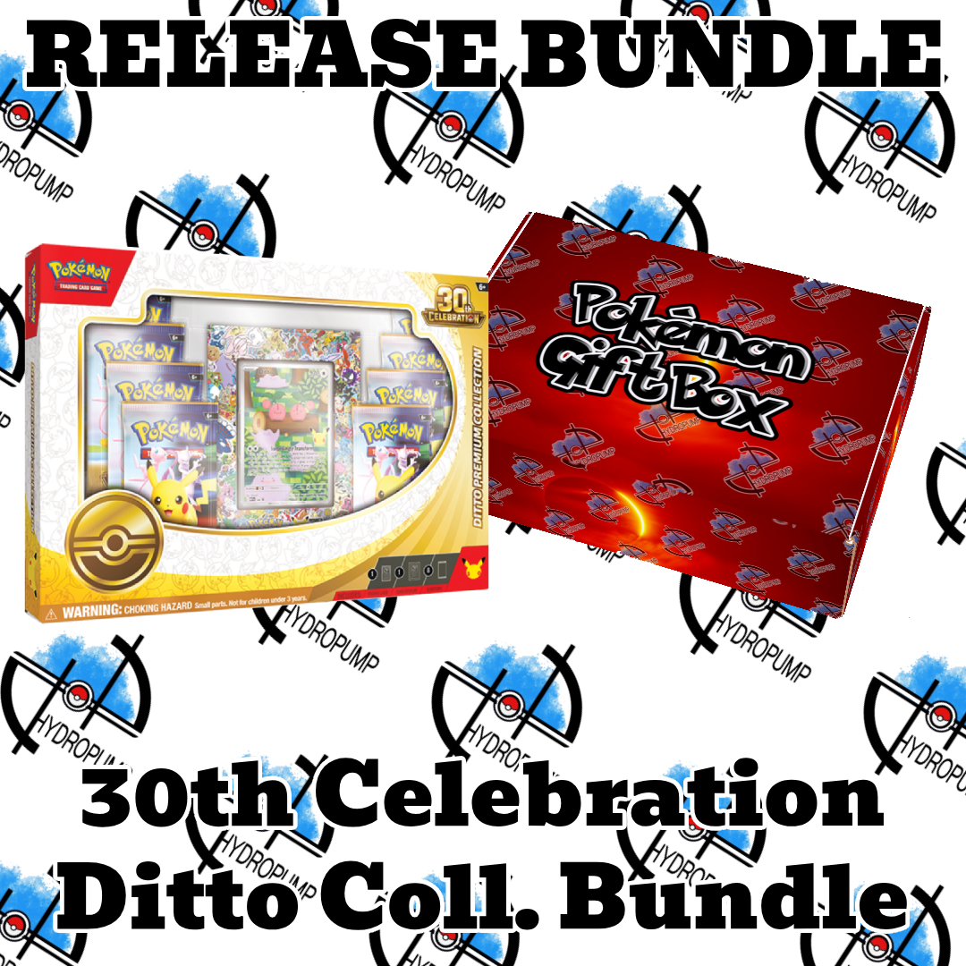 [ONLINE ONLY] Pokémon TCG: 30th Anniversary - 30th Ditto Premium Collection Bundle - PRE-ORDER (11/6/2026)