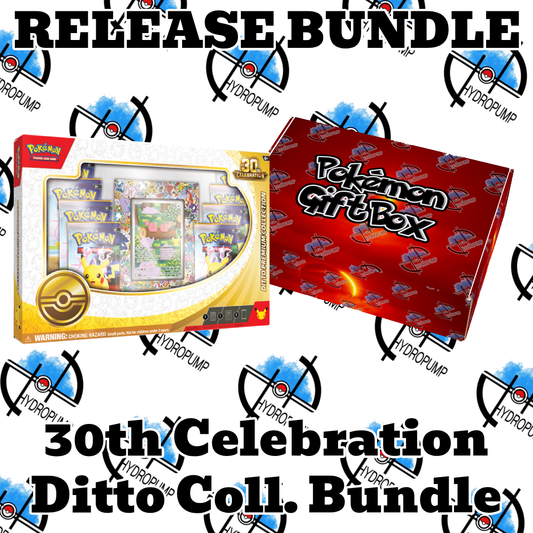 [ONLINE ONLY] Pokémon TCG: 30th Anniversary - 30th Ditto Premium Collection Bundle - PRE-ORDER (11/6/2026)