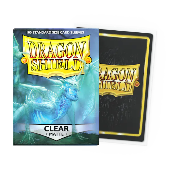 Dragon Shield Card Sleeves - Matte Clear