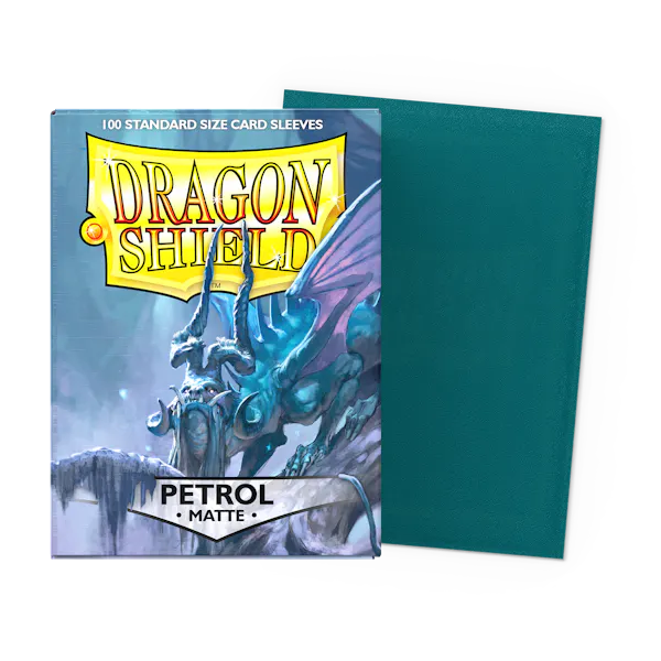 Dragon Shield Card Sleeves - Matte Petrol