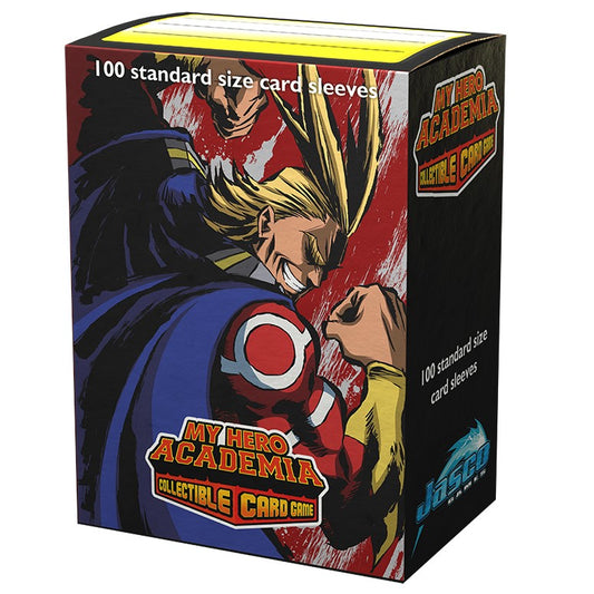 Dragon Shield Card Sleeves - Matte Art - My Hero Academia (All Might Flex)