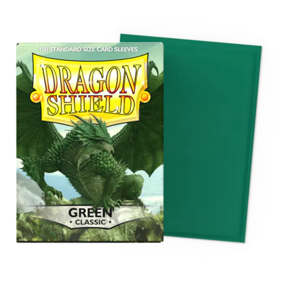 Dragon Shield Card Sleeves - Classic Green