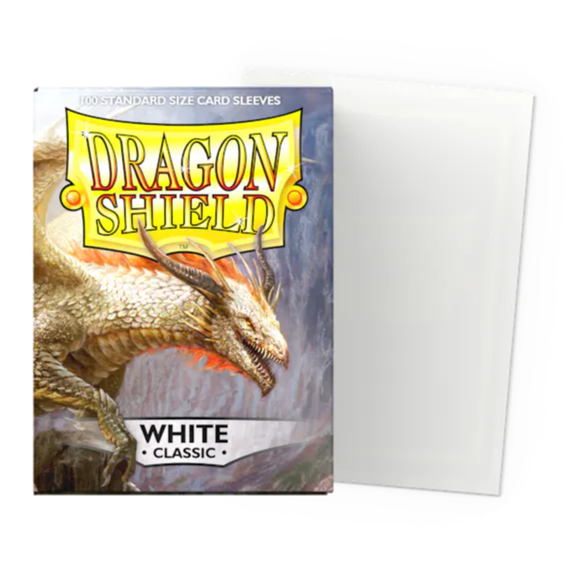 Dragon Shield Card Sleeves - Classic White