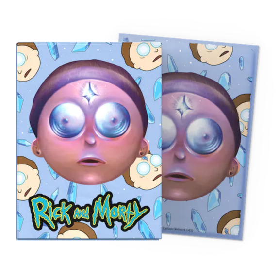 Dragon Shield Card Sleeves - Brushed Art - Rick & Morty - (Morty)