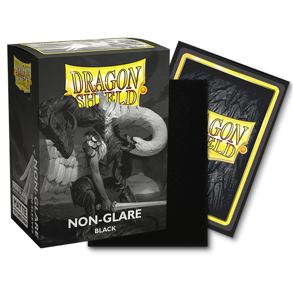 Dragon Shield Card Sleeves - Non-Glare - Matte Black