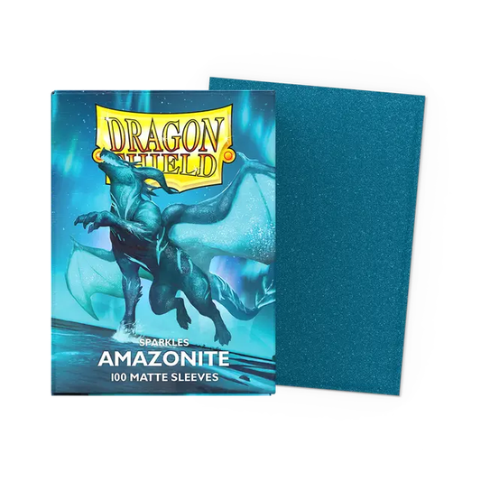 Dragon Shield Card Sleeves - Matte Amazonite