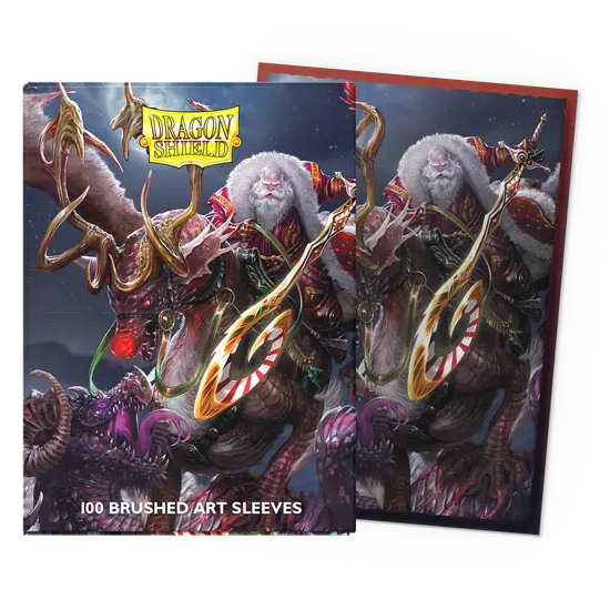 Dragon Shield - Christmas 2022 - Brushed Art Sleeves Dragon Shield - Christmas 2022 - Brushed Art Sleeves