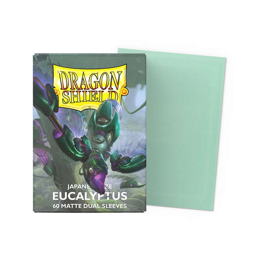 Dragon Shield Card Sleeves - Dual Matte - Eucalyptus (Japanese Size)