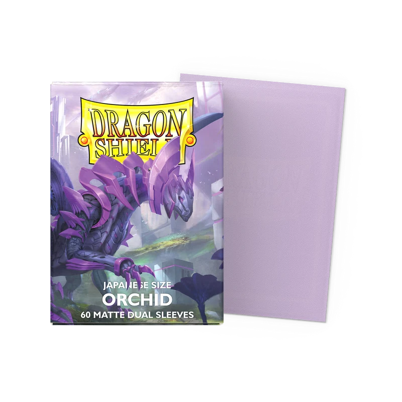 Dragon Shield Card Sleeves - Dual Matte - Orchid (Japanese Size)