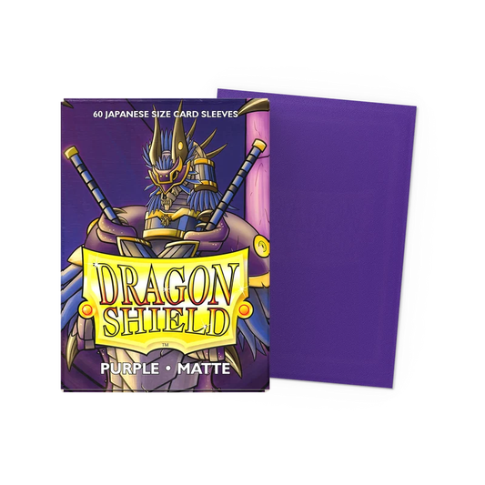 Dragon Shield Card Sleeves - Matte Sleeves - Purple (Japanese Size)