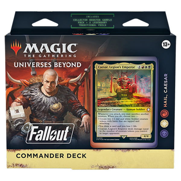 Magic: The Gathering: Fallout - Commander Deck - Hail, Caesar - PRE-ORDER (Releases 3/8/2024)