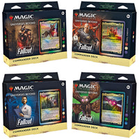 Magic: The Gathering: Fallout - Commander Deck - Bundle of 4 - PRE-ORDER (Releases 3/8/2024)