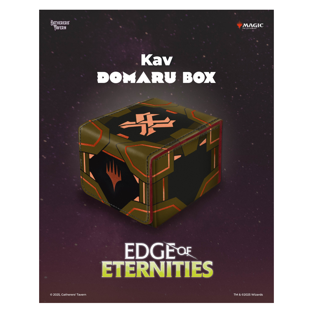 Gatherers' Tavern - Magic the Gathering Edge of Eternities Domaru Deck Box (Variants)