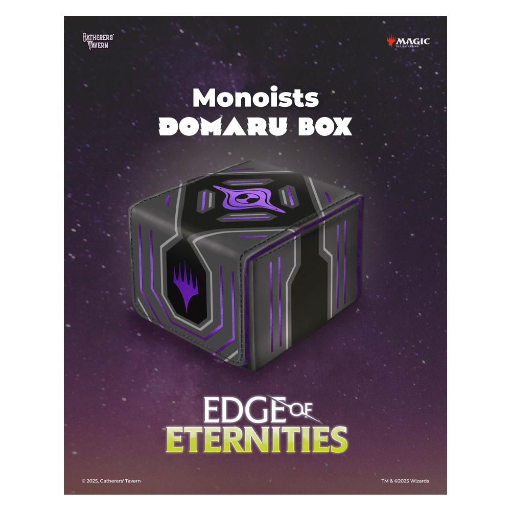 Gatherers' Tavern - Magic the Gathering Edge of Eternities Domaru Deck Box (Variants)