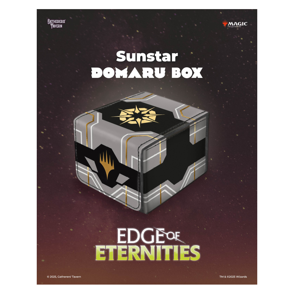 Gatherers' Tavern - Magic the Gathering Edge of Eternities Domaru Deck Box (Variants)