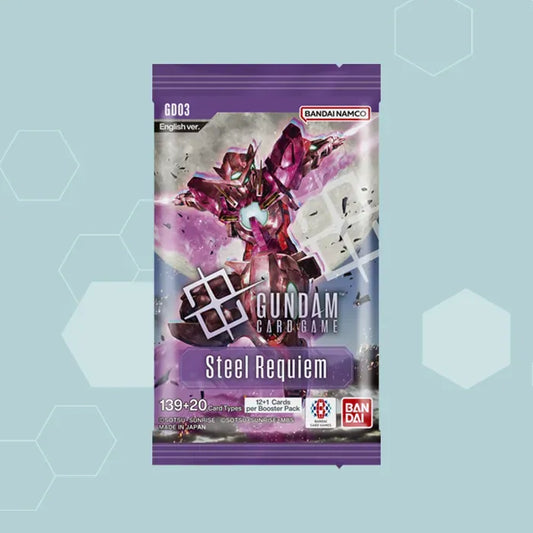 gundam trading card game booster box GD03 English Version Anime TCG.net art variants across all rarity levels GUNDAM CARD GAME Booster Pack