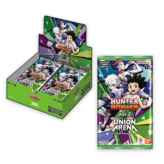 Union Arena: HUNTERXHUNTER Vol.2 Booster Box - PRE-ORDER (Releases 9/26/2025)