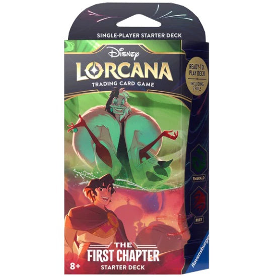 Lorcana TCG: The First Chapter Starter Deck (Emerald & Ruby)