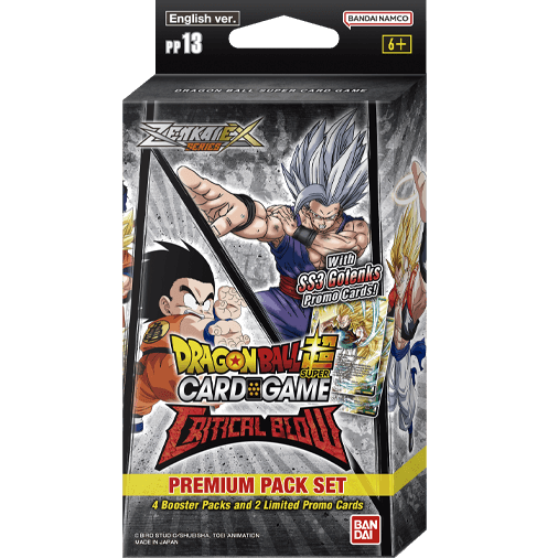 Dragon Ball Super TCG: Critical Blow Premium Pack Set – The HydroPump  Pokéshop