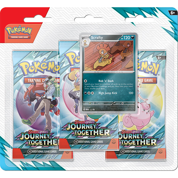 Pokémon TCG: Scarlet & Violet - Journey Together - 3-Pack Blister