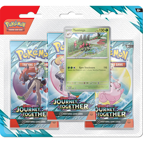 Pokémon TCG: Scarlet & Violet - Journey Together - 3-Pack Blister