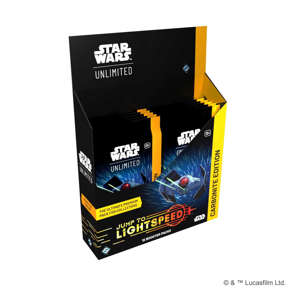 Star Wars: Unlimited TCG - Jump to Lightspeed Carbonite Booster Box - PRE-ORDER (Dates in Description)