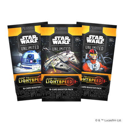 Star Wars: Unlimited TCG - Jump to Lightspeed Booster Box - PRE-ORDER (Dates in Description)