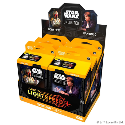 Star Wars: Unlimited TCG - Jump to Lightspeed Spotlight Deck - PRE-ORDER (Dates in Description)