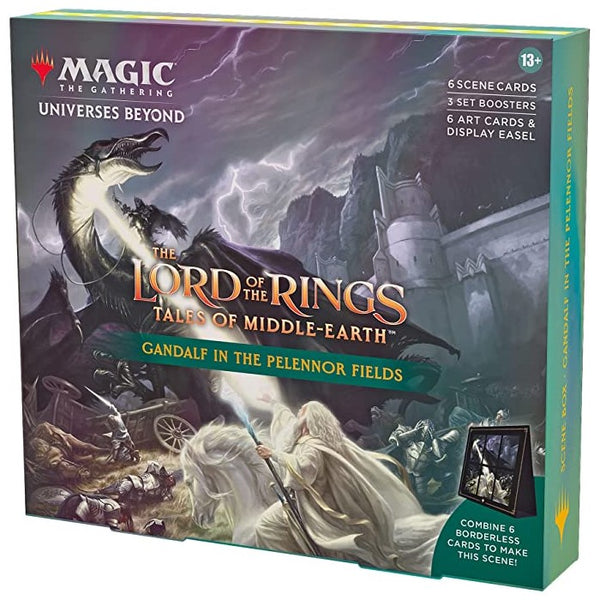 Magic: The Gathering: The Lord of the Rings: Tales of Middle-earth™ Scene Box - Gandalf in the Pelennor Fields - PRE-ORDER (Releases 11/3)