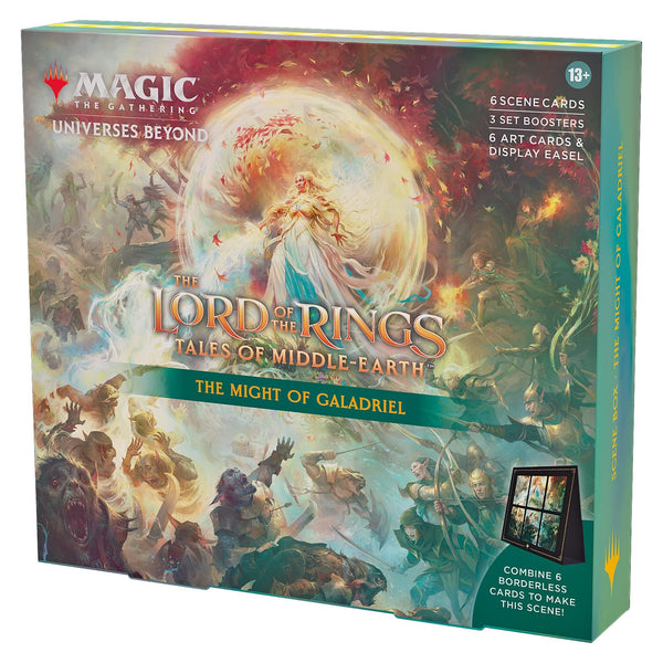 Magic: The Gathering: The Lord of the Rings: Tales of Middle-earth™ Scene Box - The Might of Galadriel - PRE-ORDER (Releases 11/3)