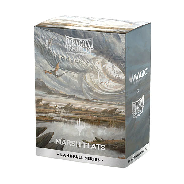 Dragon Shield Card Sleeves - MTG Landfall Series - Marsh Flats Art Dual Matte