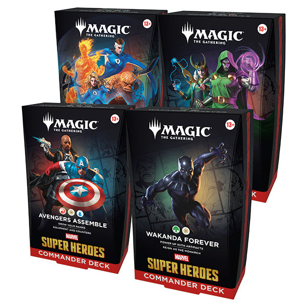 Magic: The Gathering: Universes Beyond - Marvel Super Heroes Commander Deck (Variants)