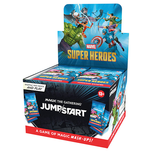 Magic: The Gathering: Universes Beyond - Marvel Super Heroes Jumpstart Booster Box