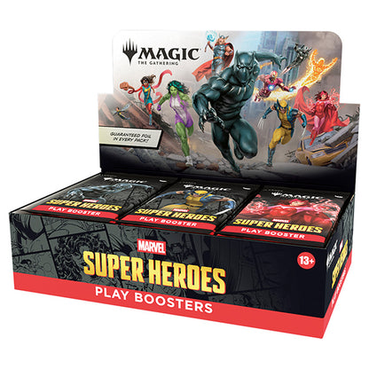 Magic: The Gathering: Universes Beyond - Marvel Super Heroes Play Booster Box - PRE-ORDER (Releases 6/26/2026)