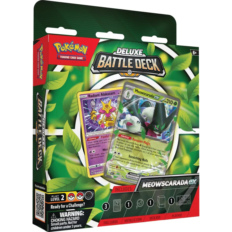 Pokémon TCG: Meowscarada ex Deluxe Battle Deck