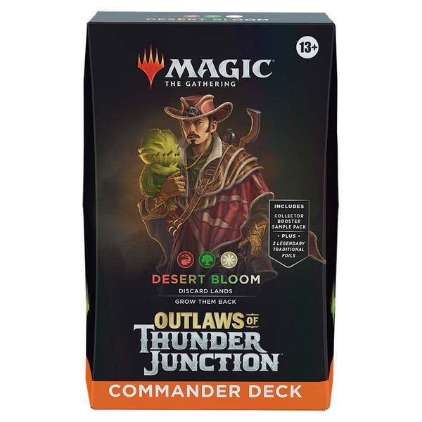 Magic: The Gathering: Outlaws of Thunder Junction - Commander Deck - Desert Bloom - PRE-ORDER (Releases 4/19/2024)