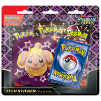 Pokémon TCG: Scarlet & Violet - Paldean Fates Tech Sticker Collection (Fidough) - PRE-ORDER (Releases 1/26/2024)