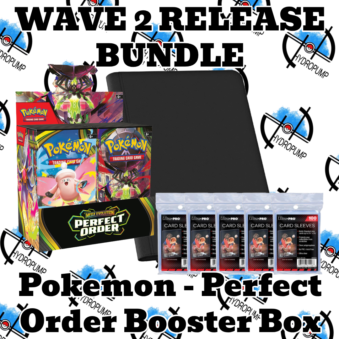 Pokémon TCG: Mega Evolution 03 - Perfect Order Booster Box Bundle - PRE-ORDER (WAVE 2 FULLFILMENT)