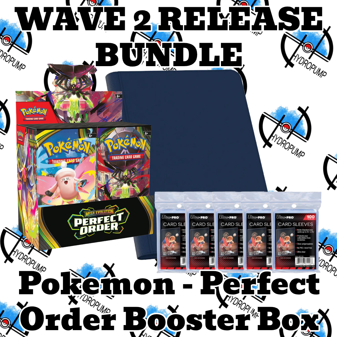 Pokémon TCG: Mega Evolution 03 - Perfect Order Booster Box Bundle - PRE-ORDER (WAVE 2 FULLFILMENT)